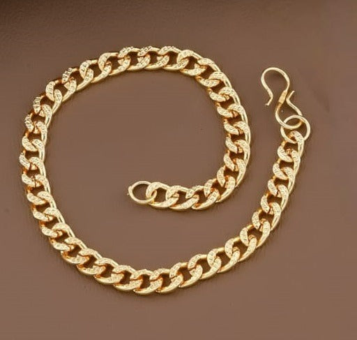 Combo of 2 Golden Chain + Bracelet + 2 Ring + Digital Watch