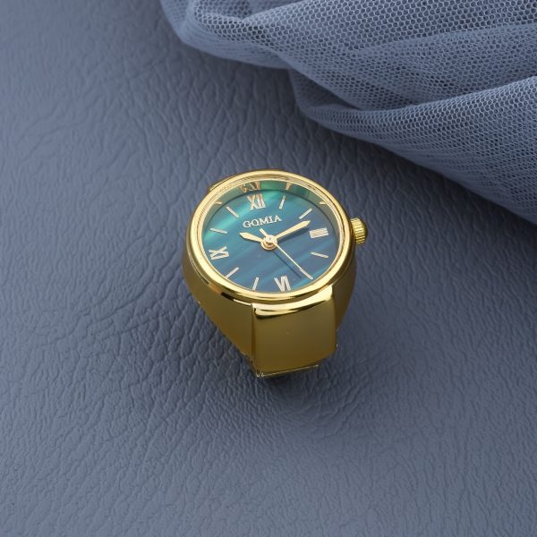 Golden Watch Ring